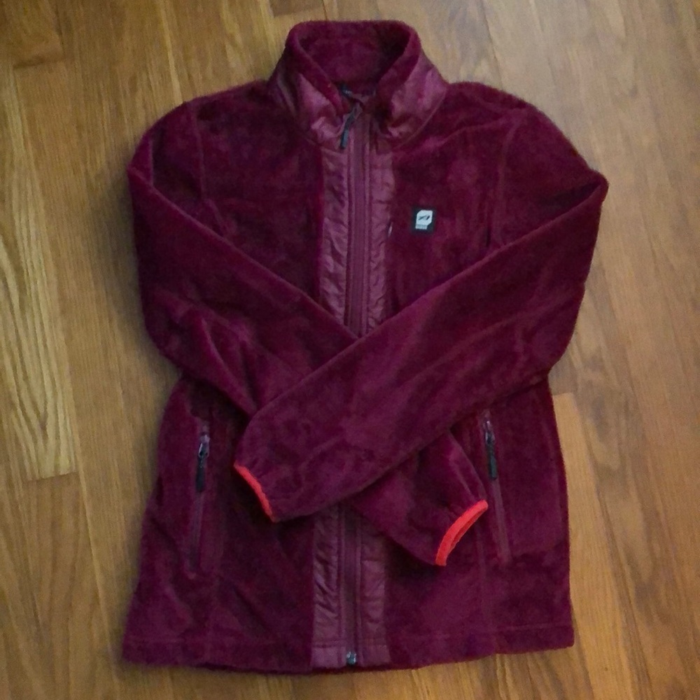 Orage Fleece Zip-Up Sweater